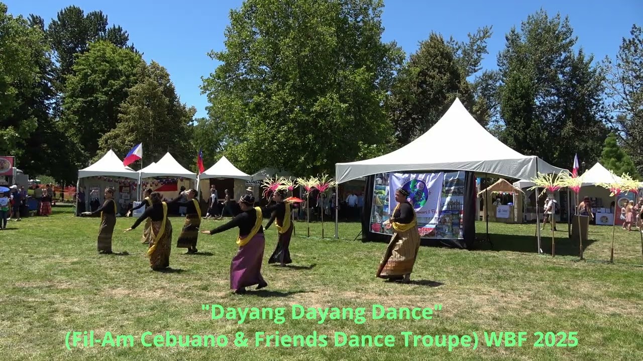 Dayang Dayang Dance by Fil-Am Cebuano & Friends Dance Troupe World Beat Festival 2025