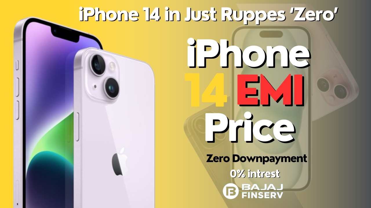 iPhone 14 Emi Price | Zero Downpayment | 0% intrest | iPhone 14 Emi Without Credit Card