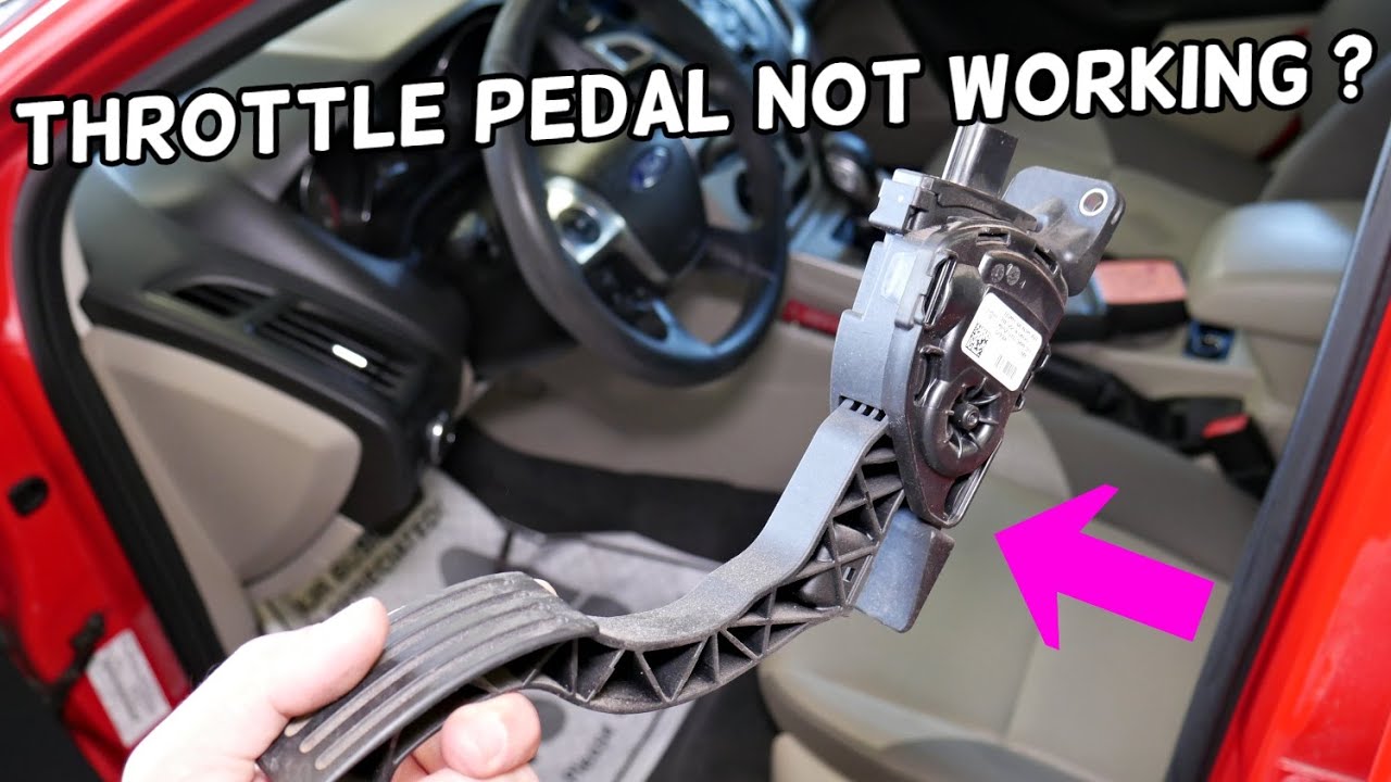 FORD FOCUS THROTTLE GAS ACCELERATOR PEDAL NOT WORKING NOT RESPONSIVE