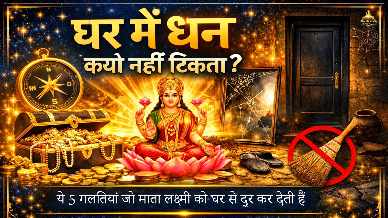 घर में धन क्यों नहीं टिकता? | Vastu & Astrology Secrets | Jiwan Jine Ki Kala Spiritual