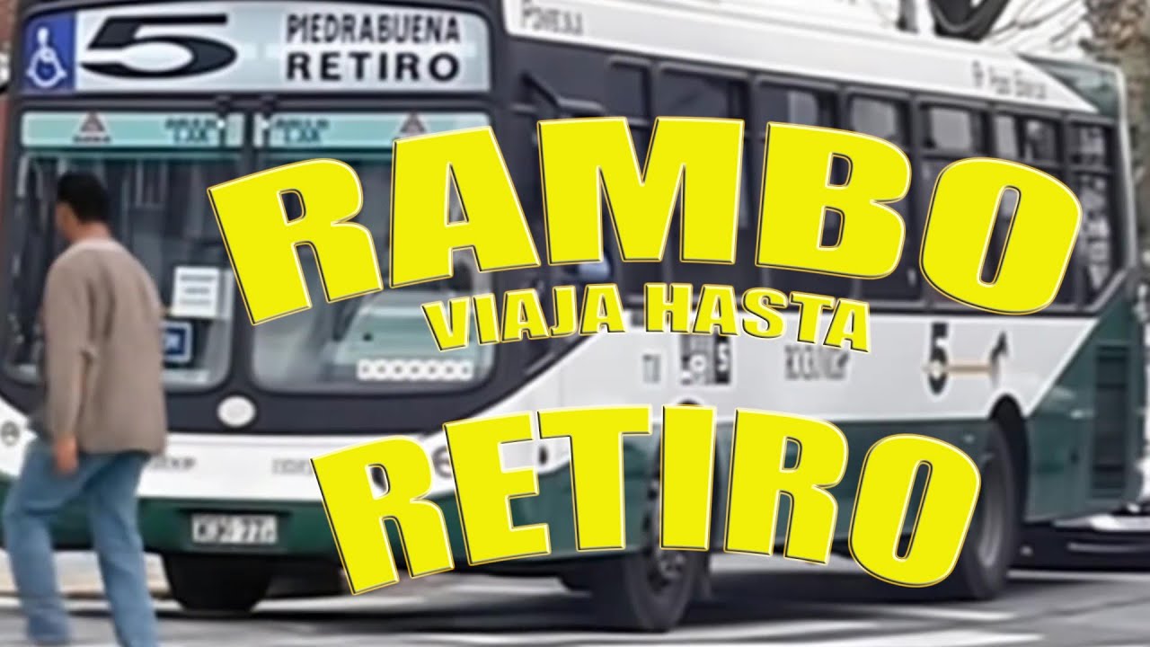 RAMBO VIAJA HASTA RETIRO 😂😂😂😁😁🤣🤣