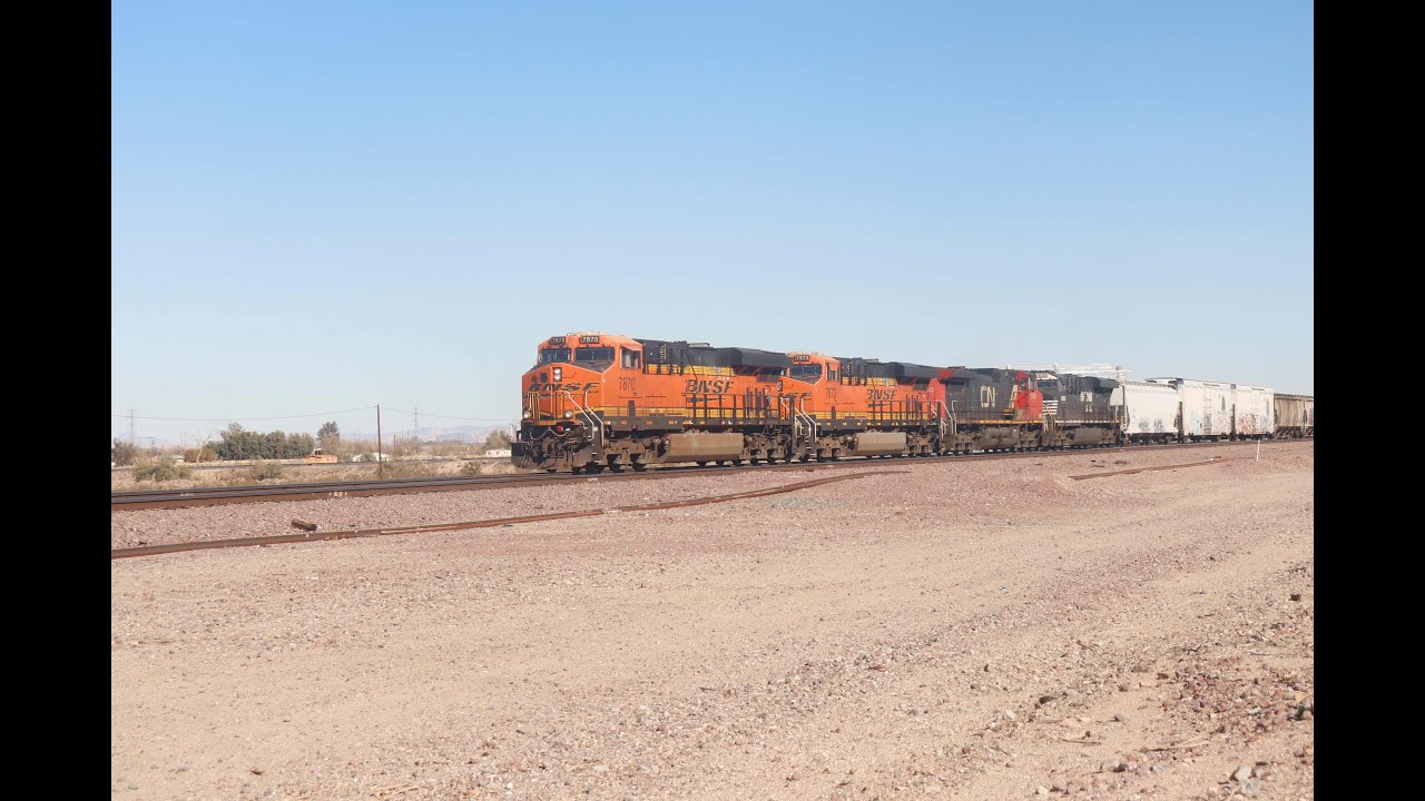 Railfanning Daggett February 25th, 2025
