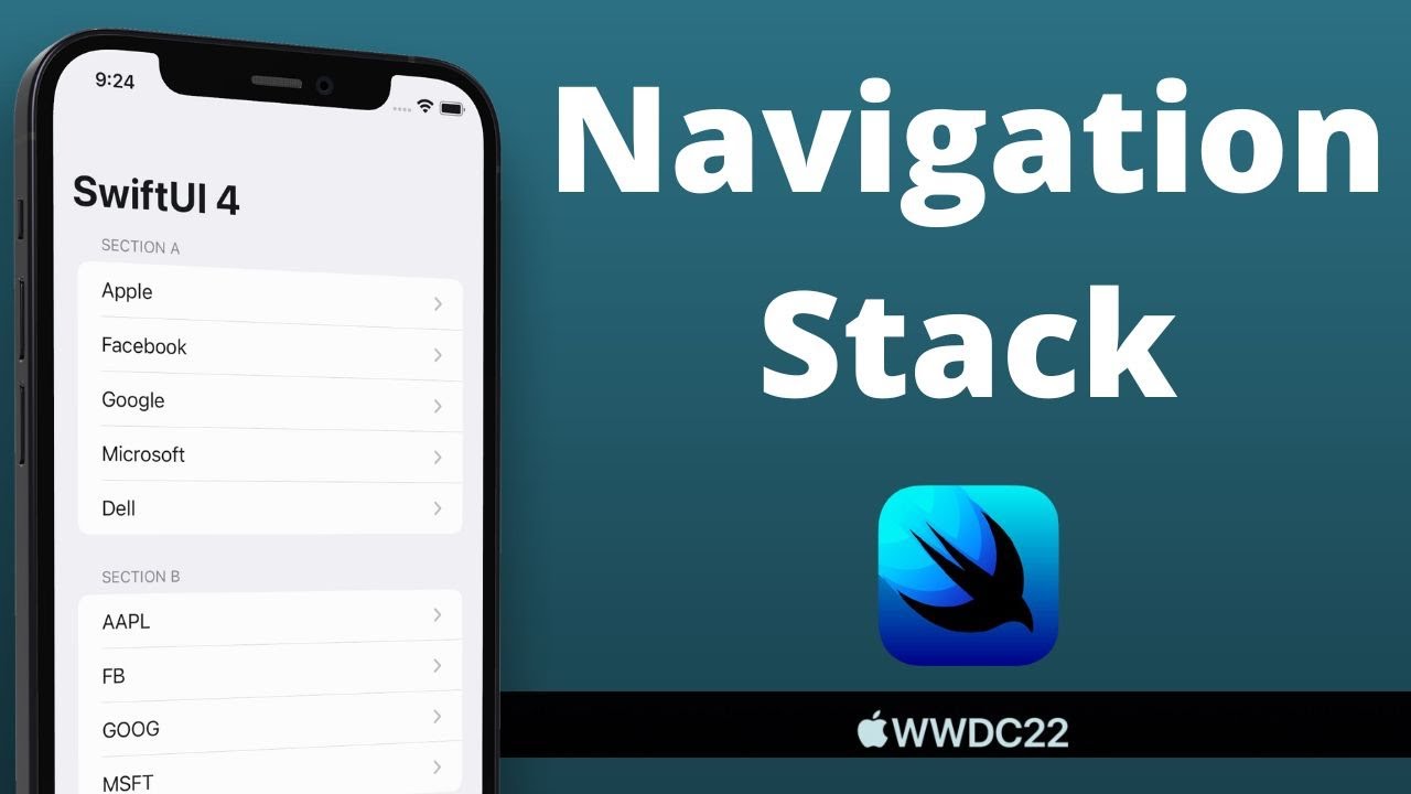 SwiftUI 4: Навигационные стеки (WWDC 2022) – iOS