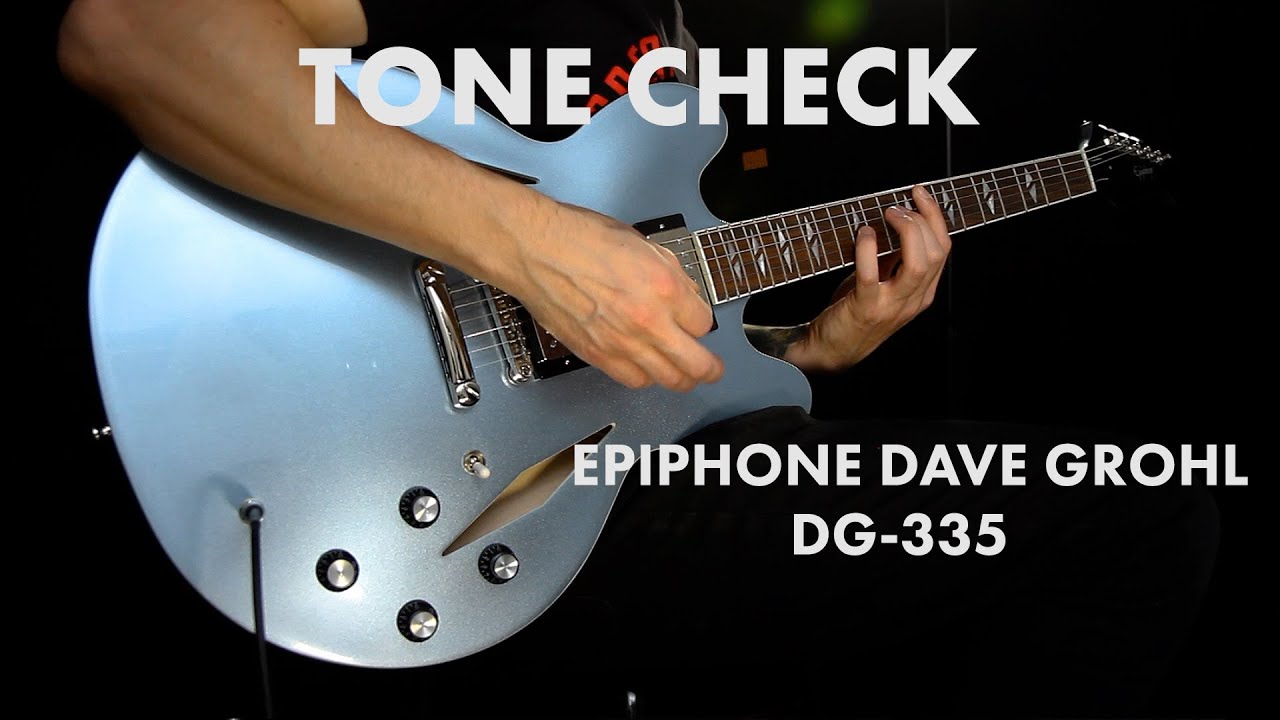 TONE CHECK: Epiphone Dave Grohl DG-335 Demo | Cream City Music