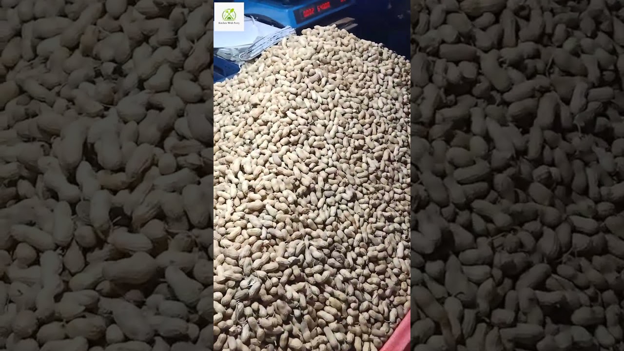 Sand Roasted Peanuts | Oil Free Street Food #shorts #streetfood