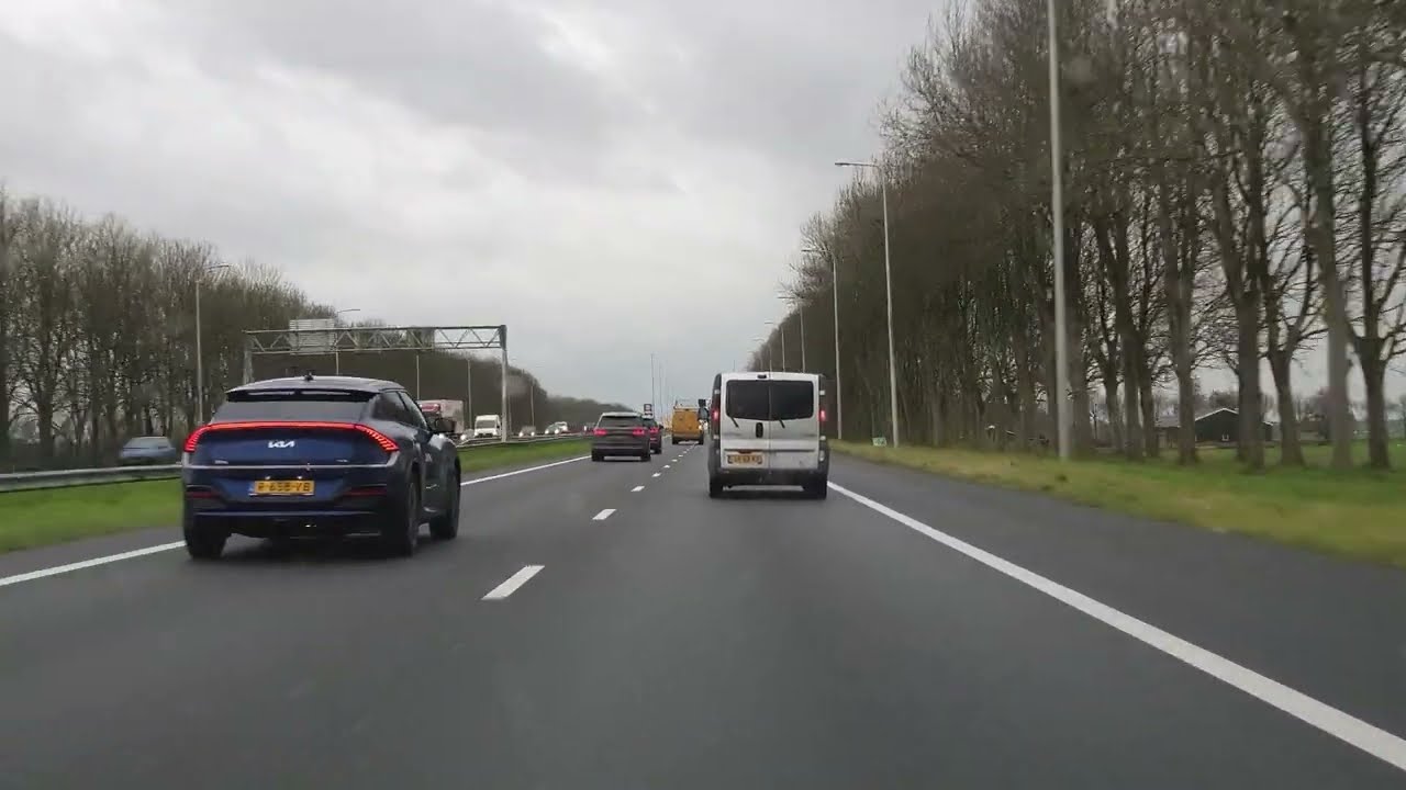 Dashcam Beelden Zwaag》Zaandam Via A7.