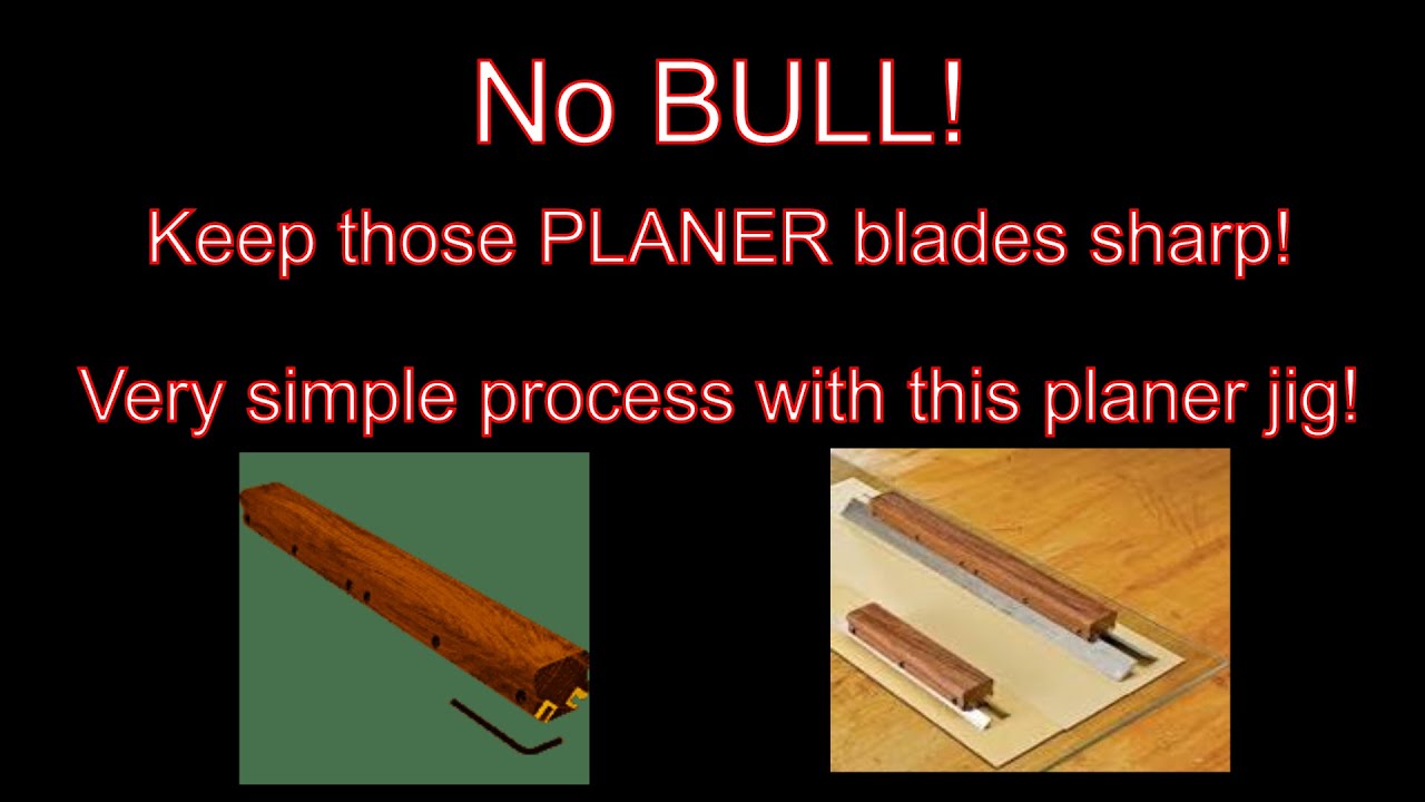 Keep those planer blades sharp! Jet Planer/Molder JPM-13CS