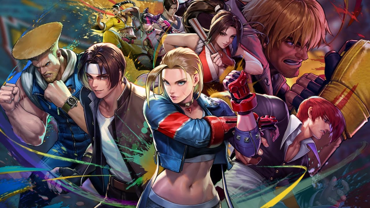 【KOF All Stars x Street Fighter 6】 Titlescreen, No Interface