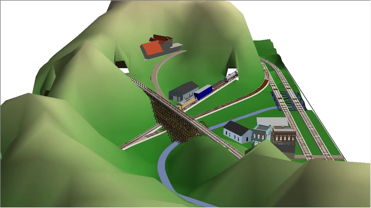 DoorTop 3D Model RailRoad Design