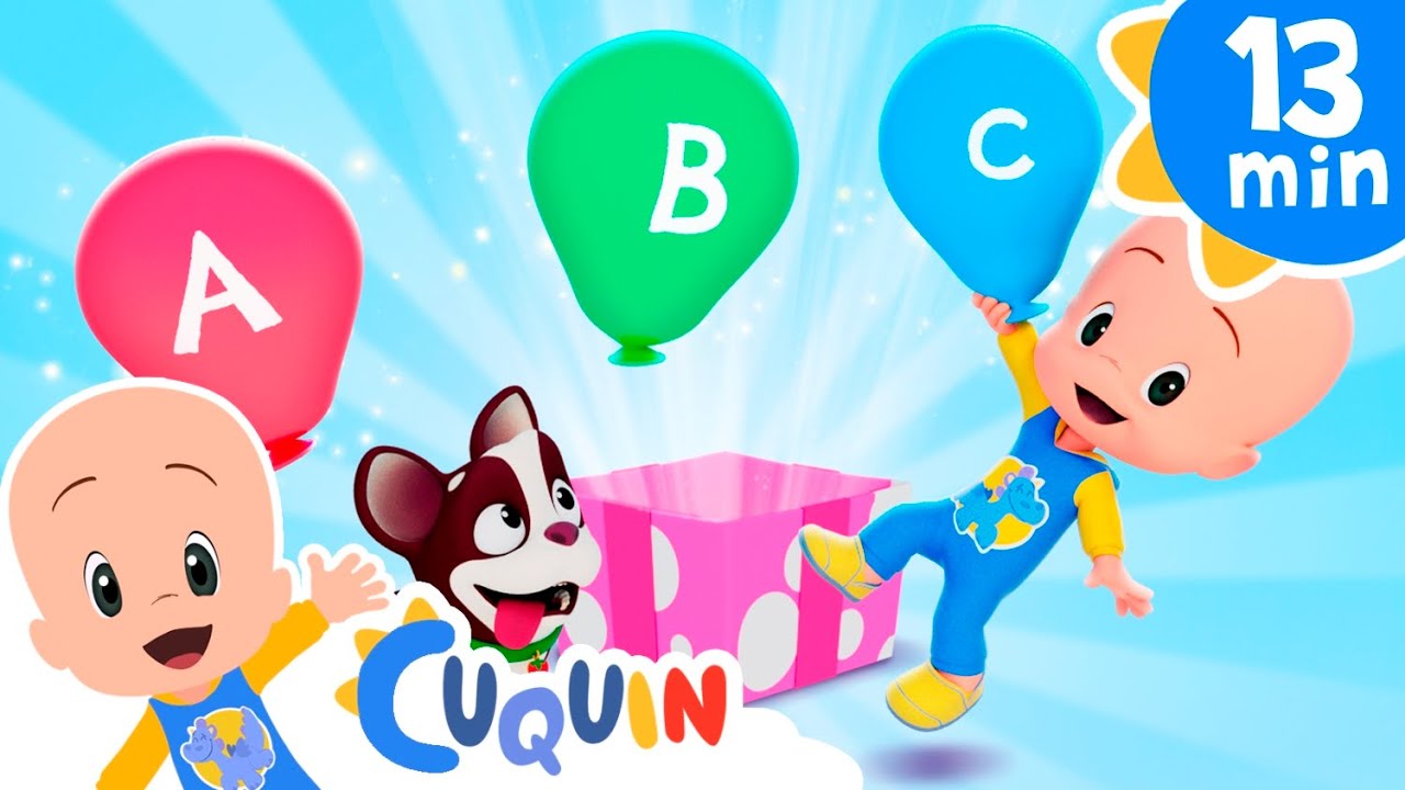 Canta el ABC con globo | Mejores canciones infantiles de Cleo y Cuquín