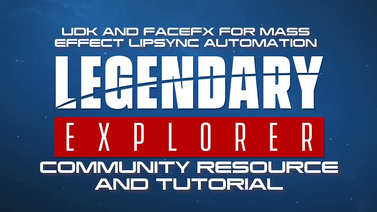 FaceFX LipSync Automation for Mass Effect Mods Tutorial and Resource