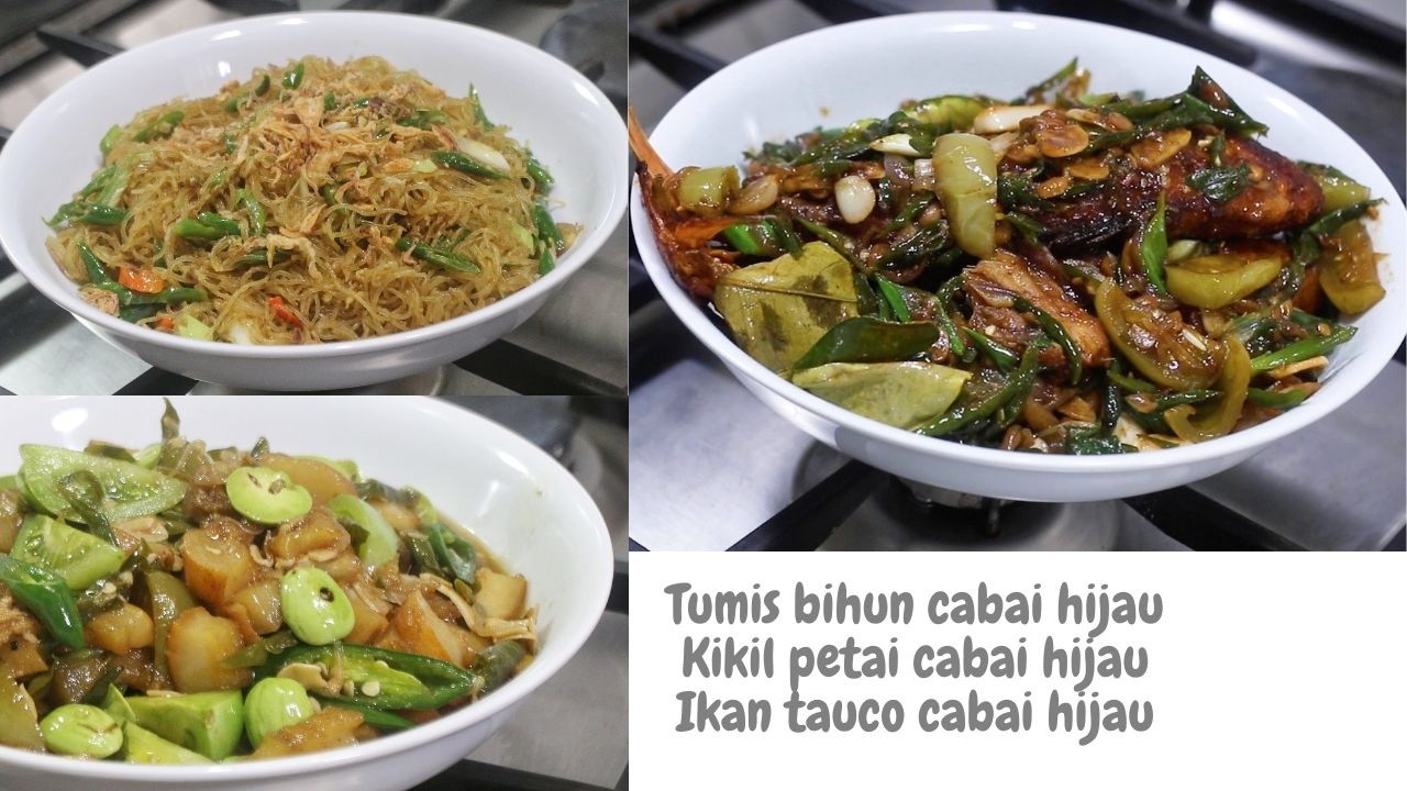 Tiga resep olahan cabai hijau yang sedapnya bikin selera