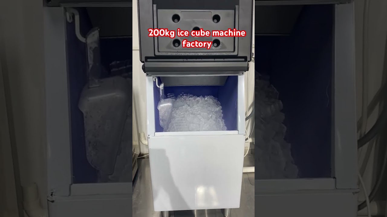 200kg ice cube machine factory low price