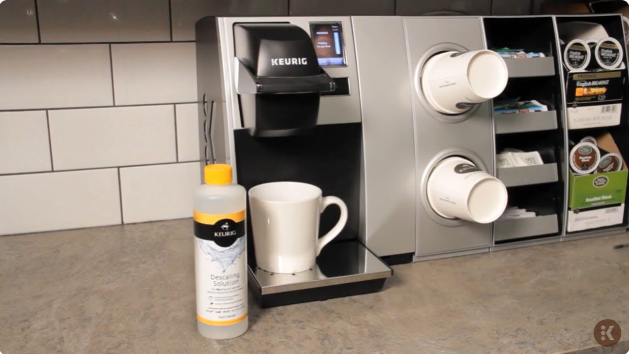 How To Descale Your Keurig K150 UK Plumbed Machine | Keurig