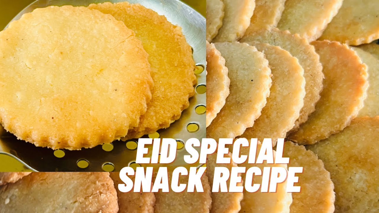 Eid Snack Recipe | Meethi Tikiyan Recipe | Eid special