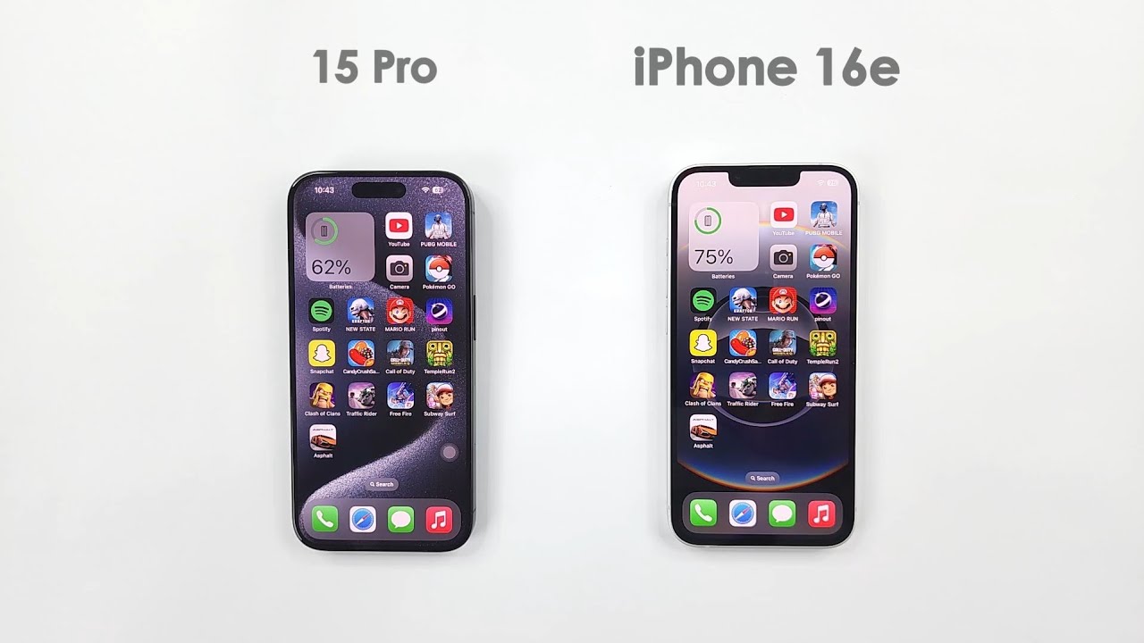iPhone 16e vs iPhone 15 Pro - SPEED TEST!