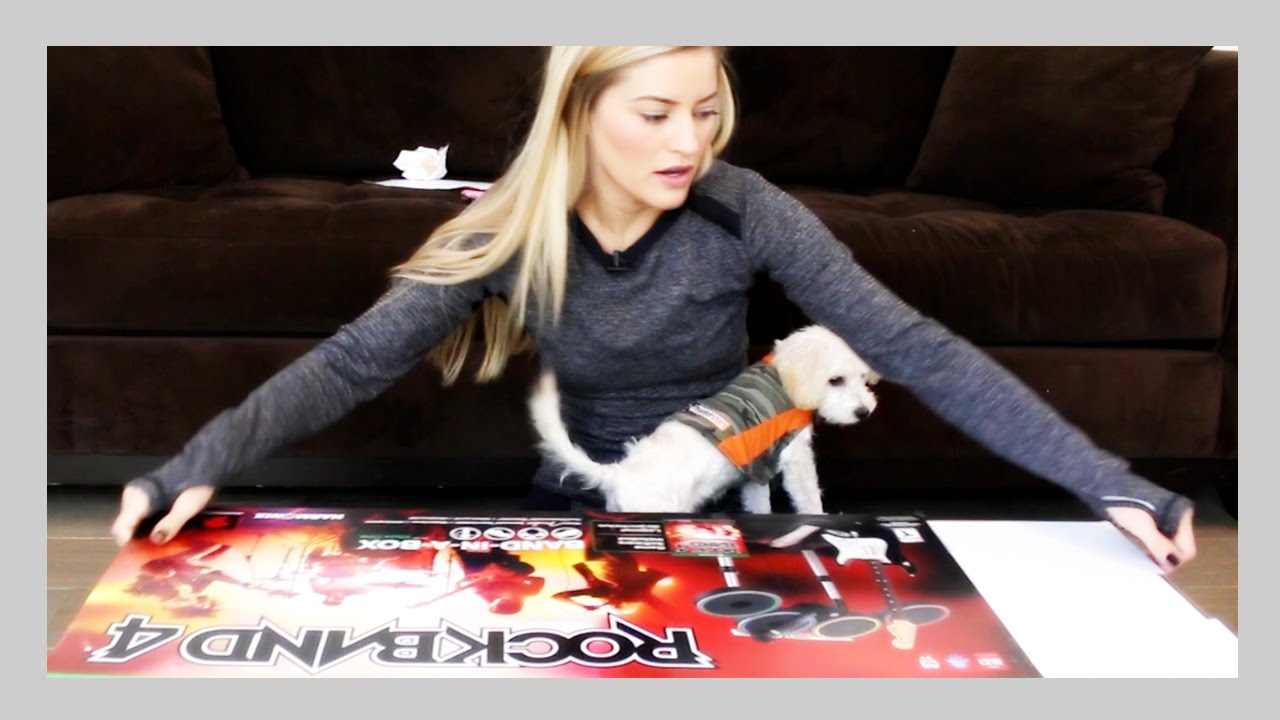 ROCK BAND 4 UNBOXING! | iJustine