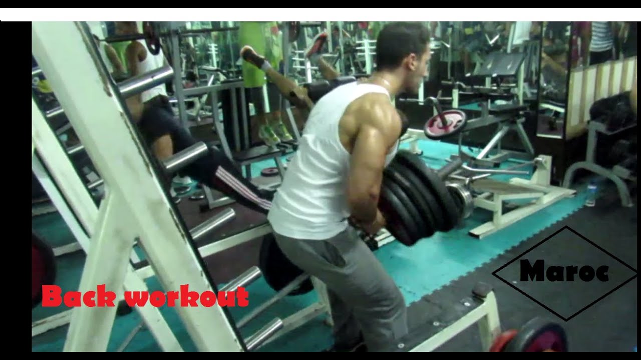[Musculation Maroc] Back workout/ حصة تمرين الظهر