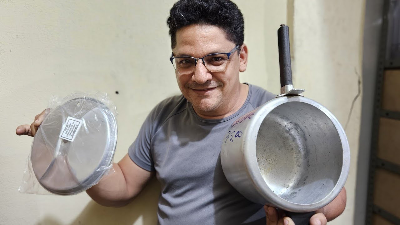 TAMPA NOVA EM PANELA VELHA, VEJA COMO FICA !