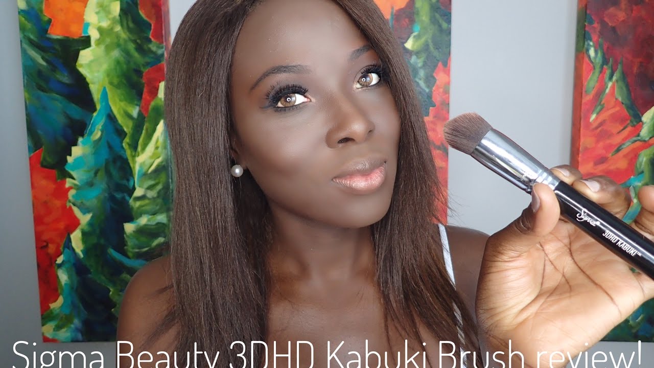 Sigma Beauty 3DHD Kabuki Brush Review