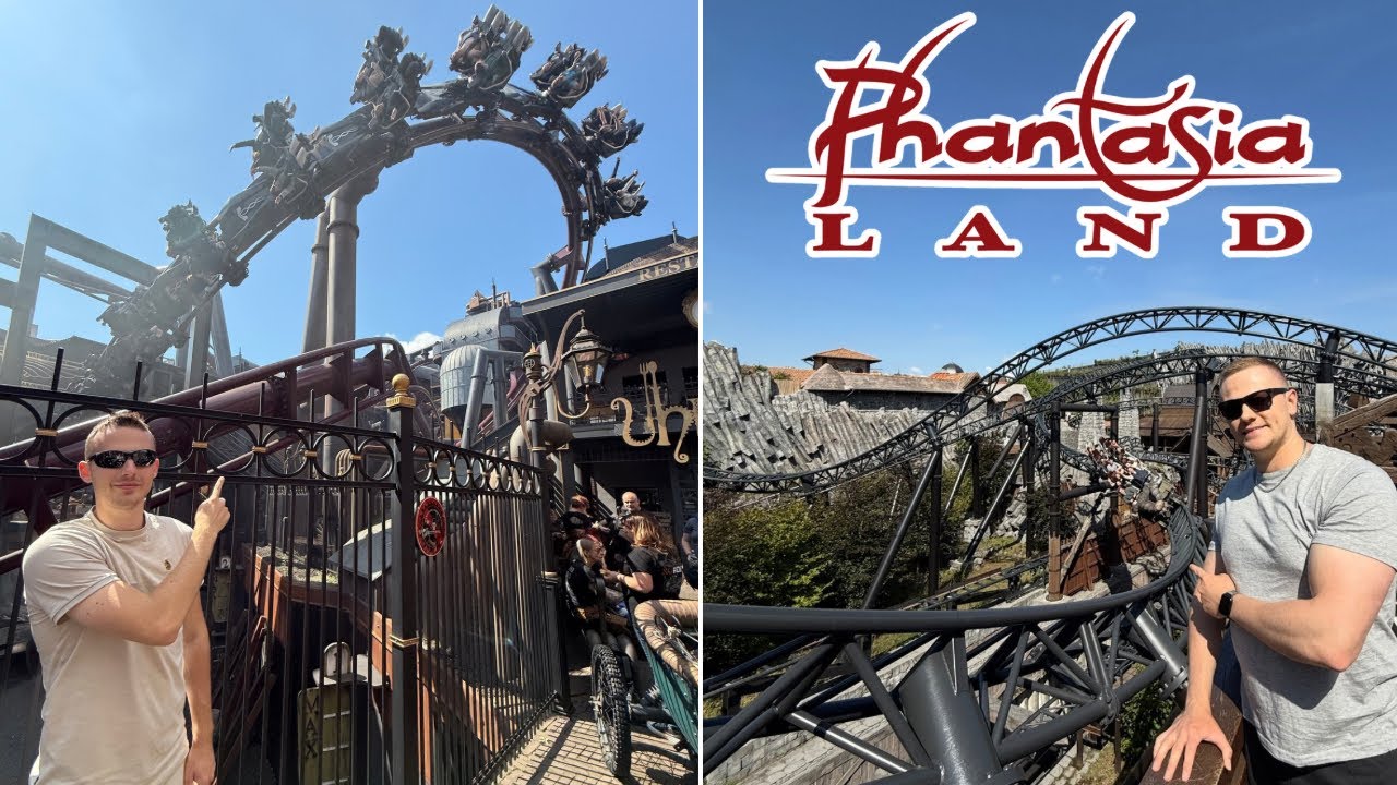 Phantasialand Vlog August 2025 - FIRST EVER VISIT To Germanys BEST Theme Park!