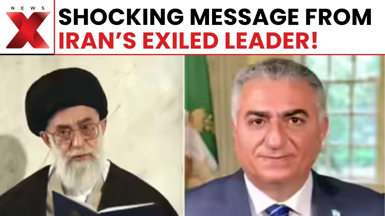 Crown Prince Reza Pahlavi promises massive Iran uprising—bigger than last month | NewsX