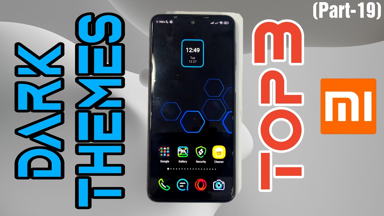 End December Premium Dark MIUI Themes |  3 Best MIUI 13 Dark Themes - Part 19
