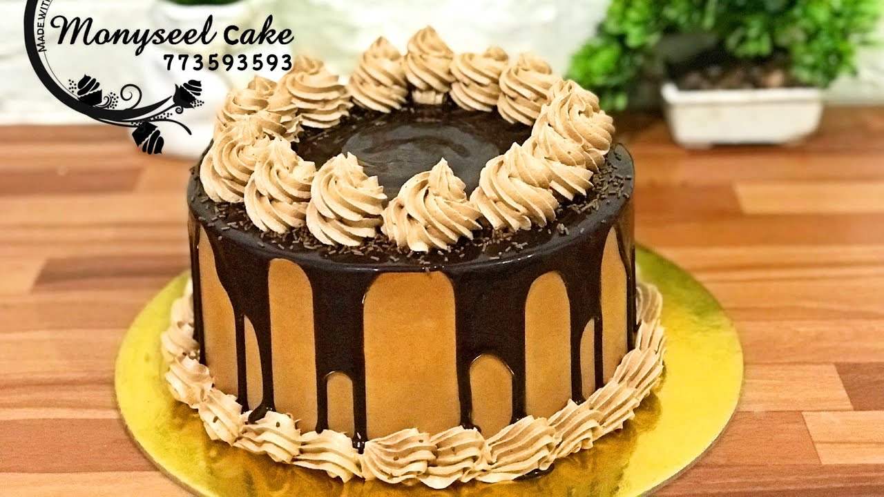 الدرس 8 حشو وتشريب الكيكة-كيكة الشوكولاتة الجزء الاول (دورة Monyseel Cake ) المجانية لتعليم الكيك