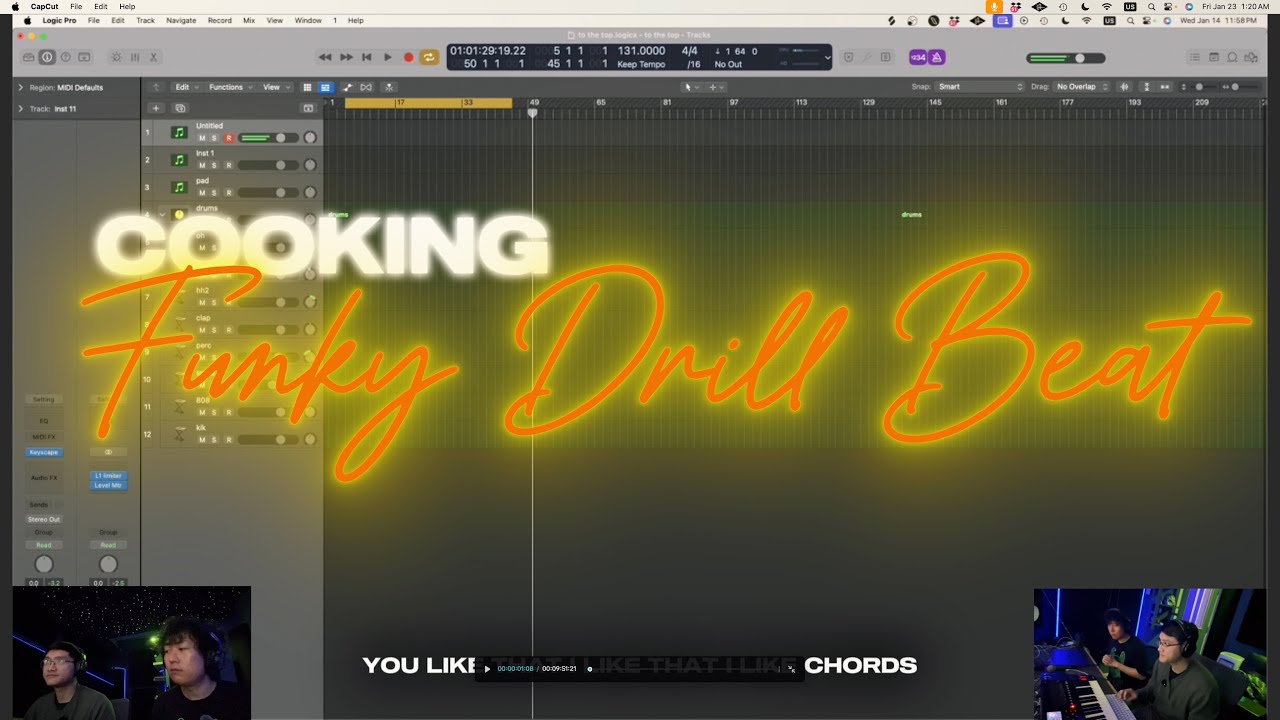 How to Make a Funky Drill Beat That Actually Grooves