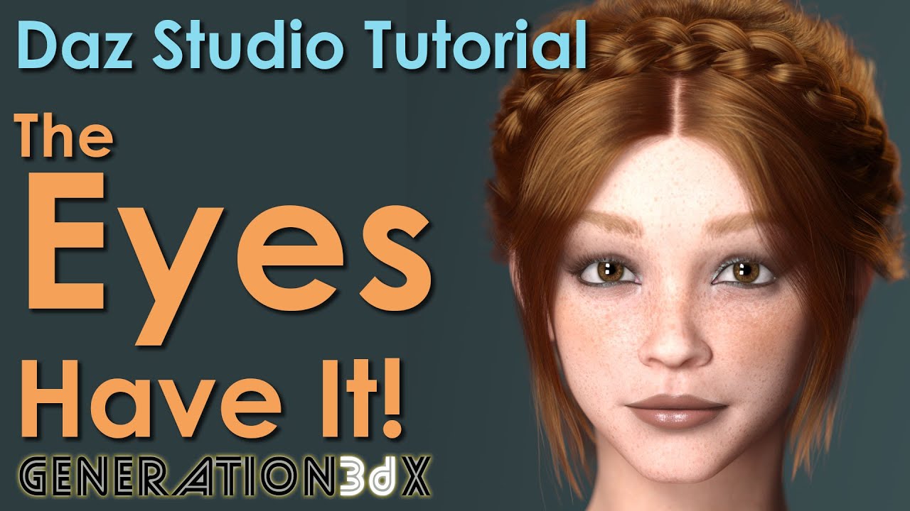 Stunning Realistic Eyes in Daz Studio: Choosing, Shaping & Colouring