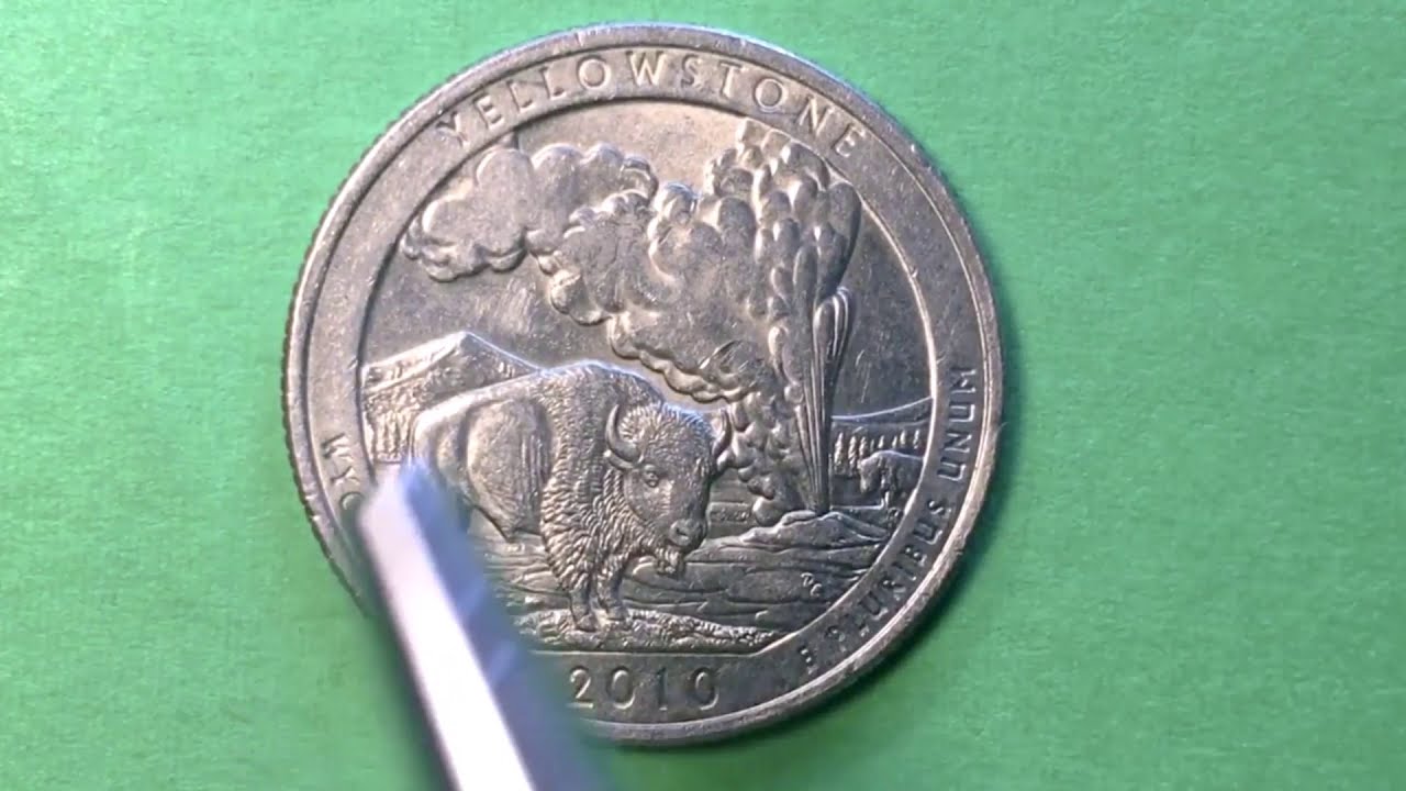 Top 10 US America the Beautiful Quarter Dollar Coins - My Favorites of the United States 25 Cents