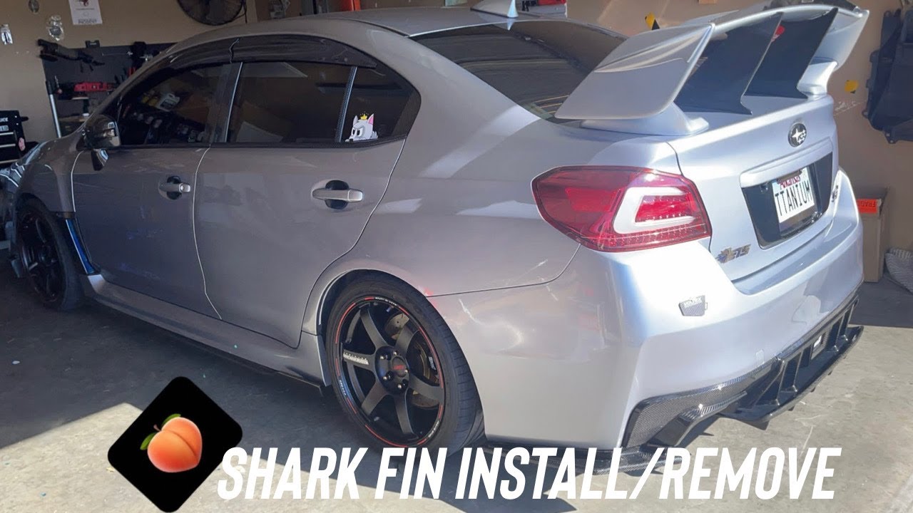 Subaru Shark fin removal
