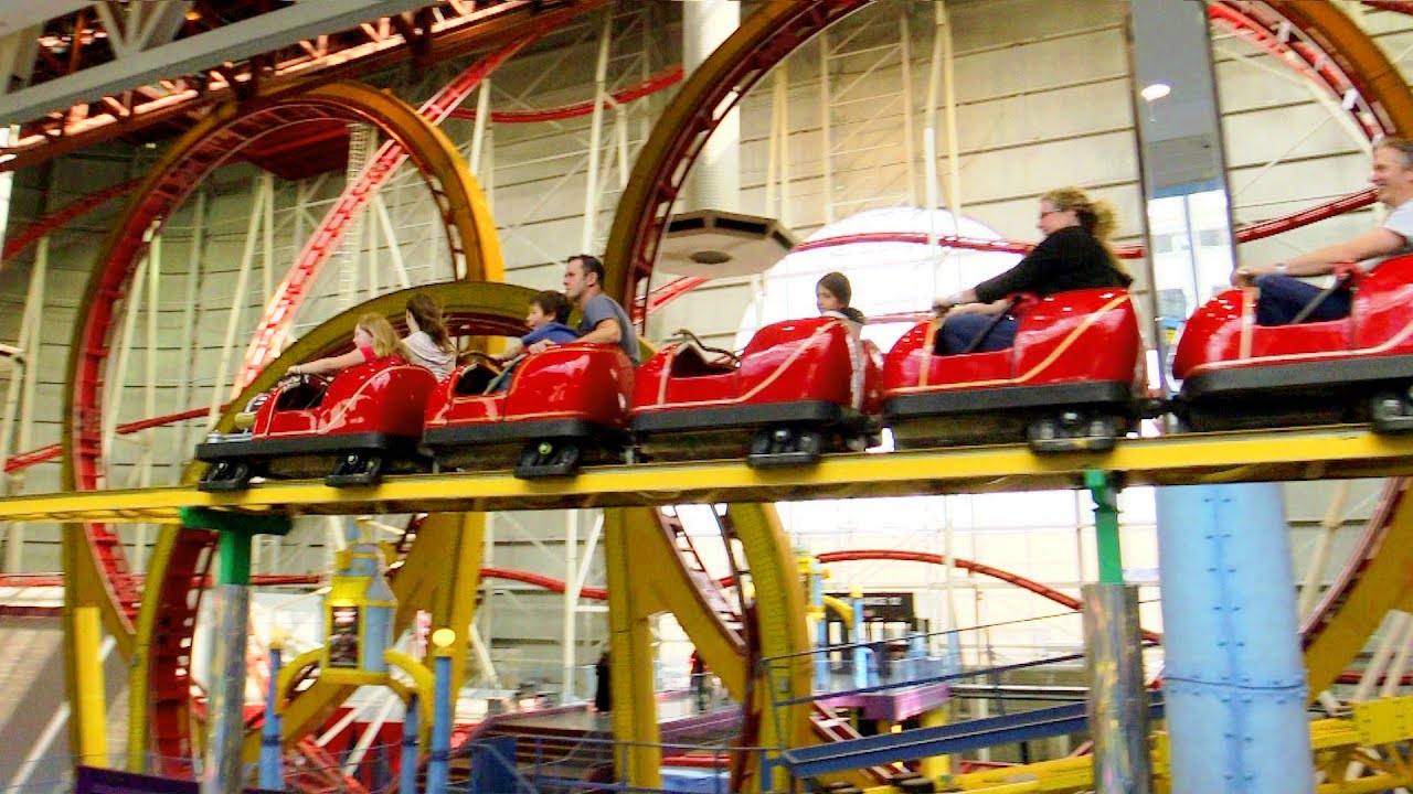Autosled off-ride HD Galaxyland Amusement Park