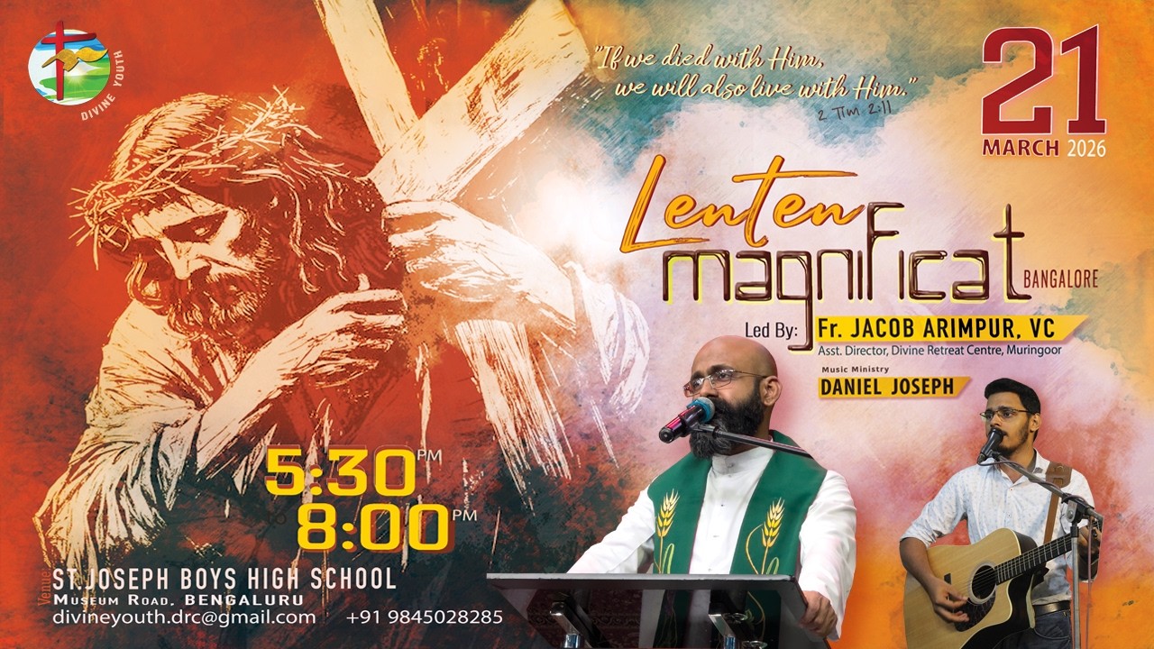 LENTEN MAGNIFICAT| 21 MARCH| Lent Retreat - 2026| Divine Retreat Centre| Goodness TV