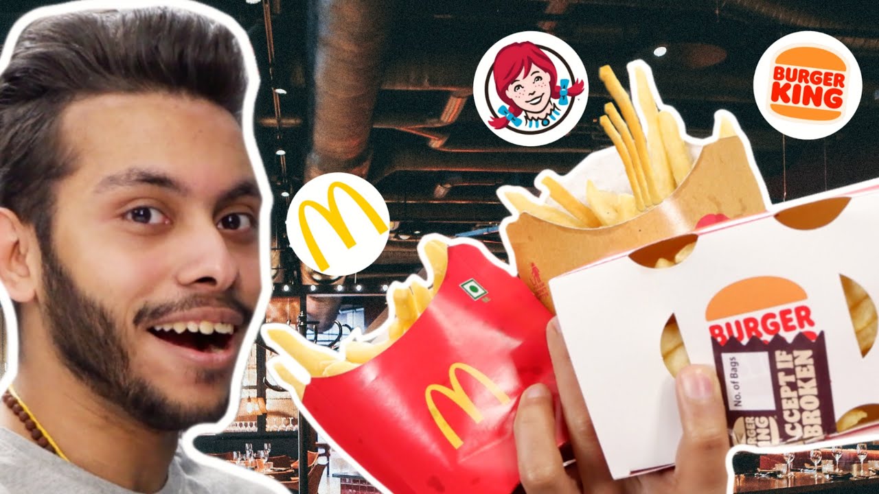 Best French Fries! Burger King Vs Mc Donald's, Vs Wendy's,🔥 Burger King Fries Vs McDonald's Fries,
