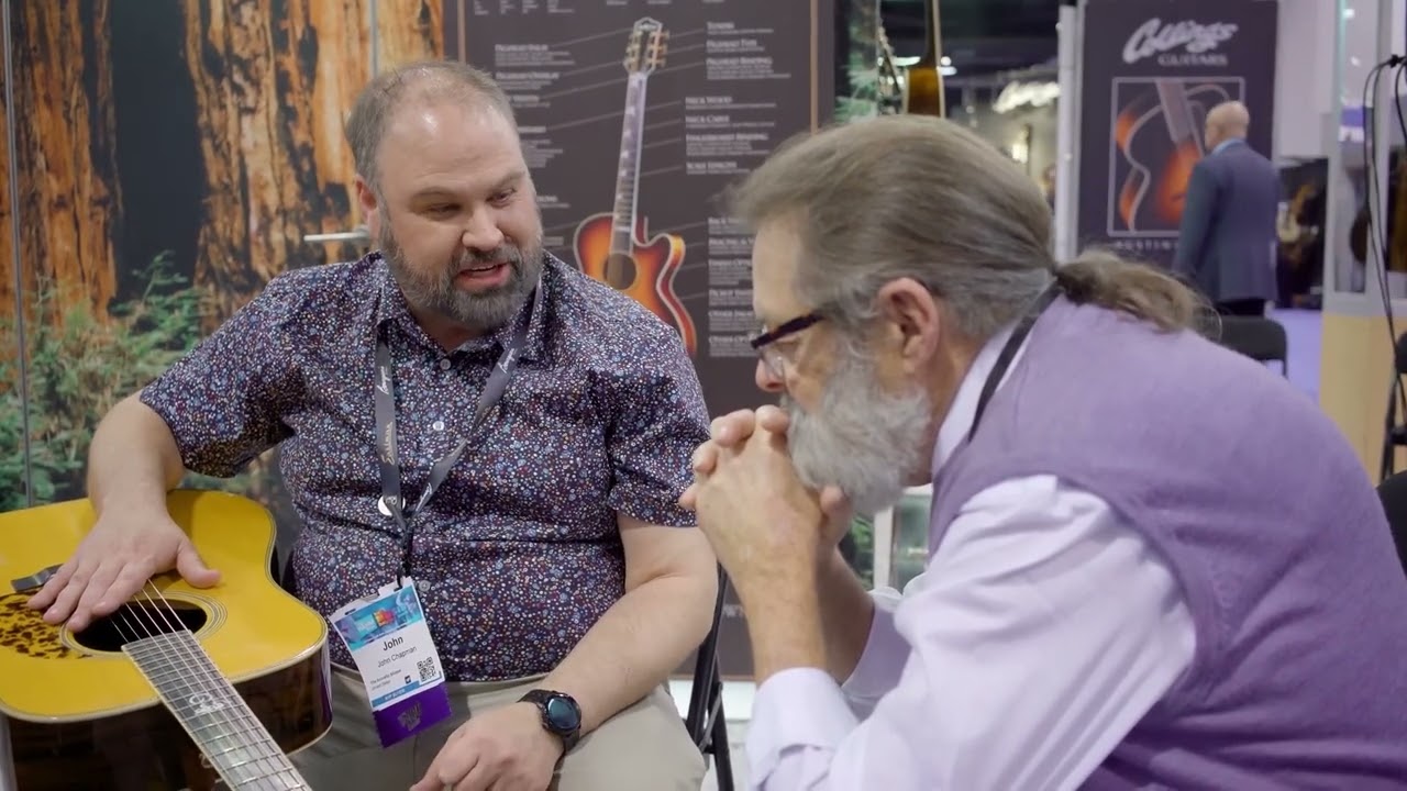 Acoustic Shoppe @ NAMM 2024 - An Iconic Tony Rice Santa Cruz Guitar Comes Back to Richard Hoover