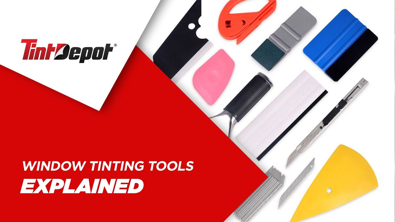 Window Tinting Tools Explained for Beginners