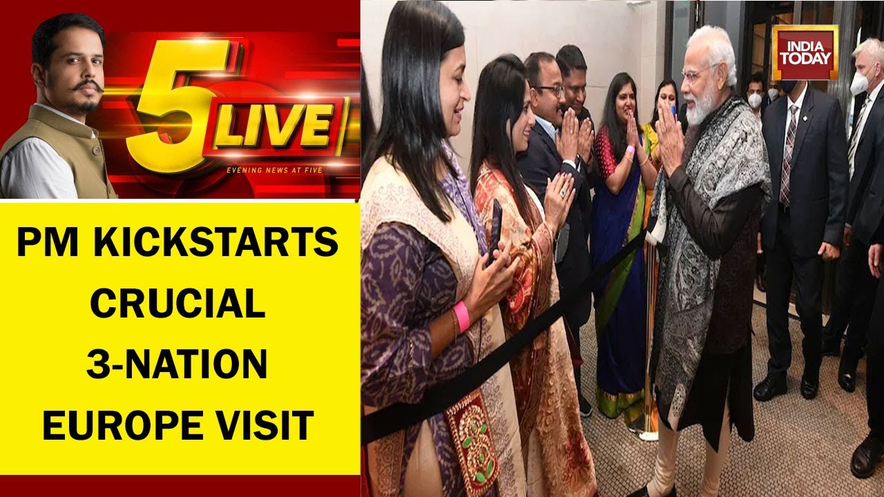 PM Modi In Germany: PM Kickstarts Crucial 3-Nation Europe Visit Amid Russia-Ukraine War | 5ive Live