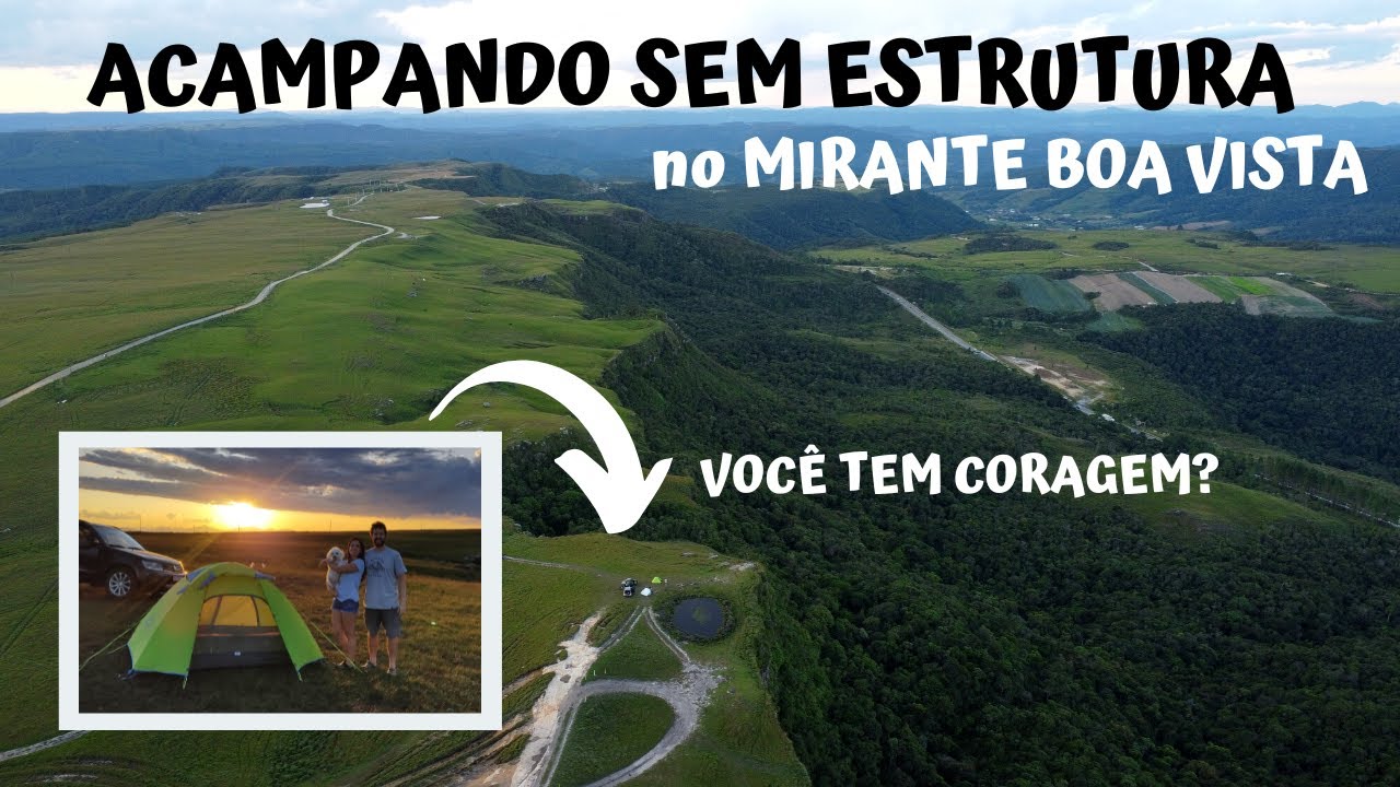 ACAMPAMENTO SEM ESTRUTURA em RANCHO QUEIMADO - SC | NOSSO PRIMEIRO WILD CAMPING | EP.072