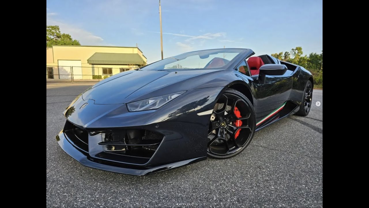 GORGEOUS SPEC! 2017 Lamborghini Huracan LP580-2 Spyder Convertible