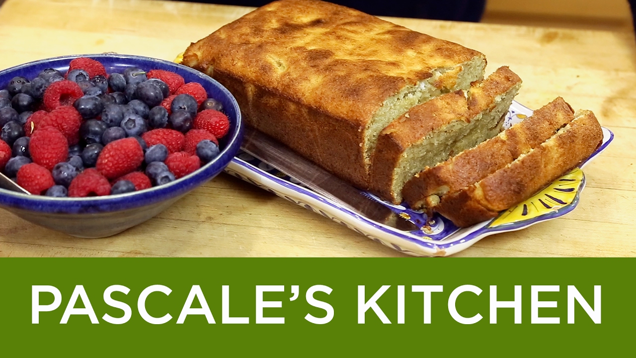 Banana Date Cake: An easy to make pound cake.