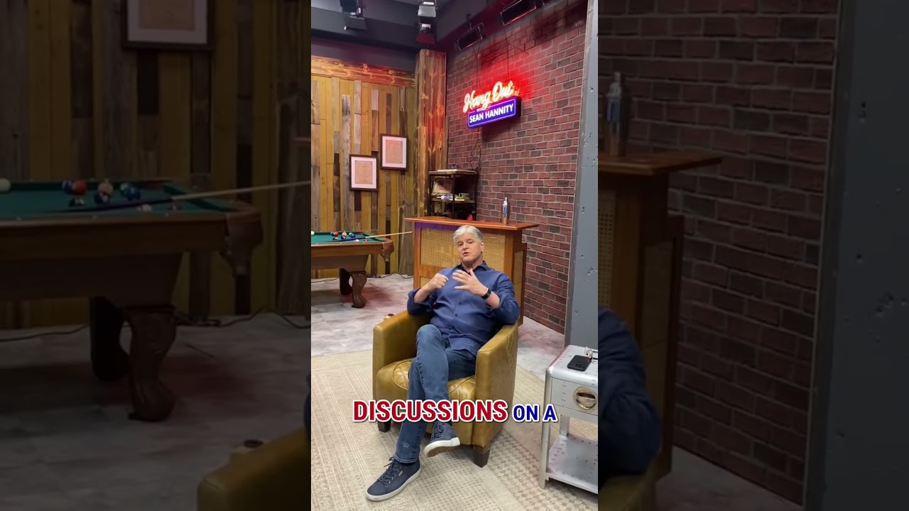Behind the Scenes with Sean Hannity at the New Podcast Studio