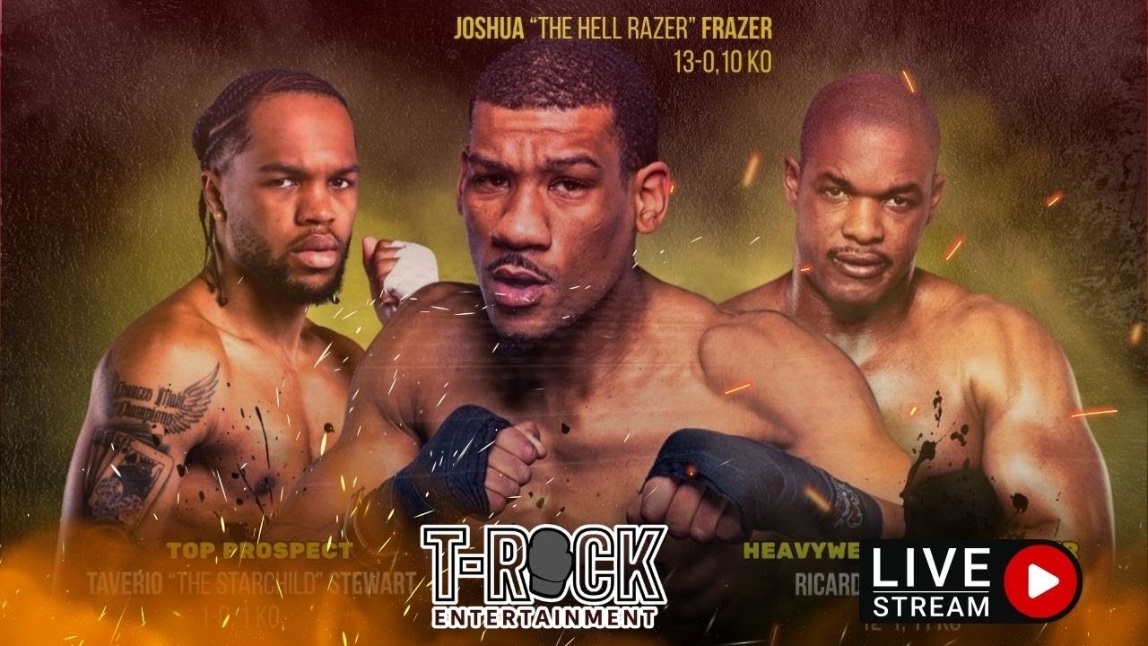 FRAZER VS KALUNGA 🥊 | Full Fight Replay | T-Rock Fight Series + Taverio Stewart Huge KO!