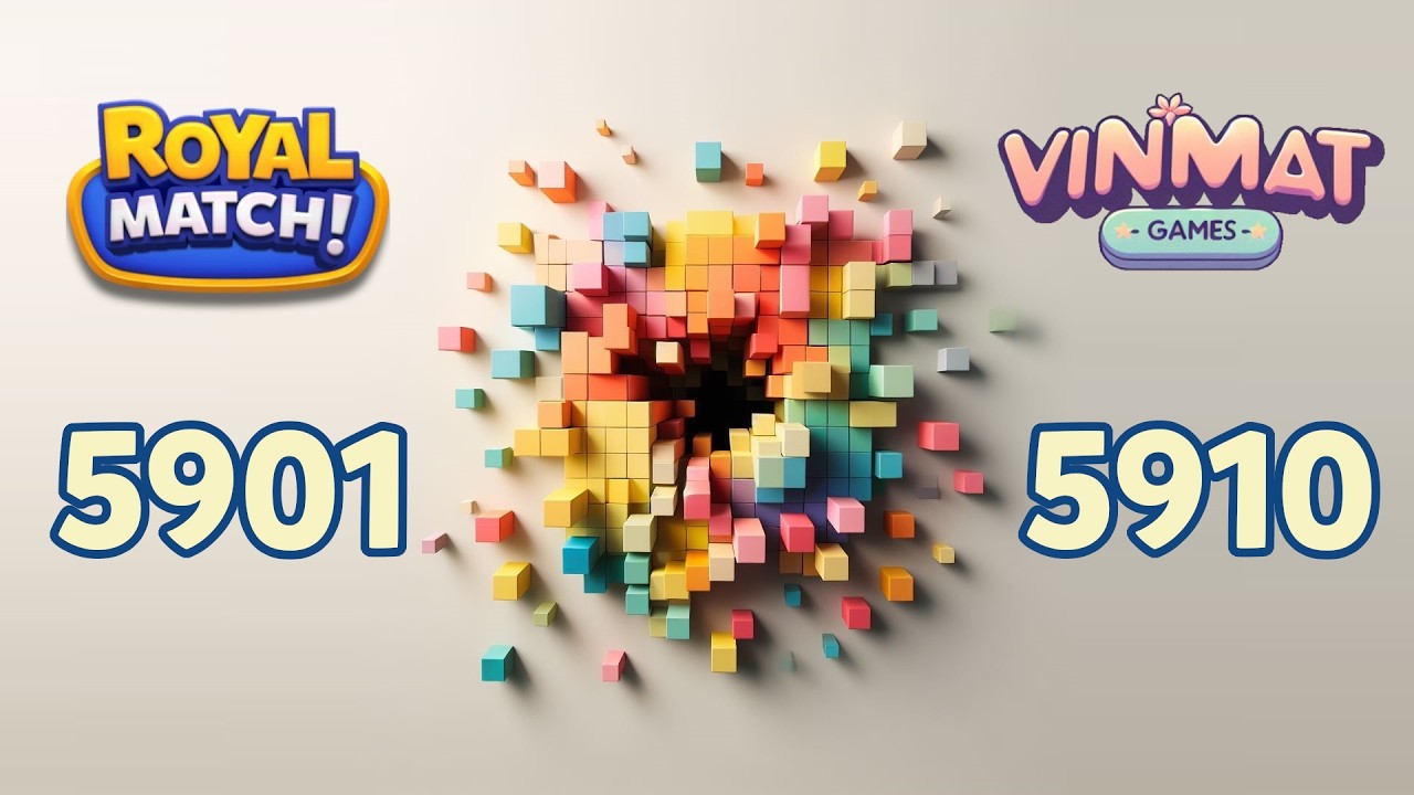 Royal Match - Level 5901 - Level 5910 Gameplay #games #royalmatch #gameplay #royalmatchgameplay
