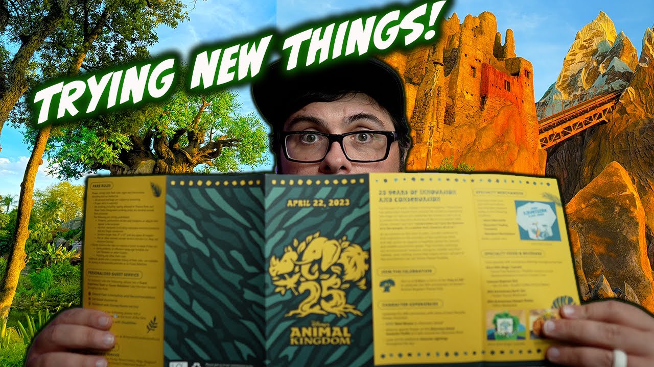 Doing Things I Normally Dont Do At Disney World| Disney's Animal Kingdom 2024