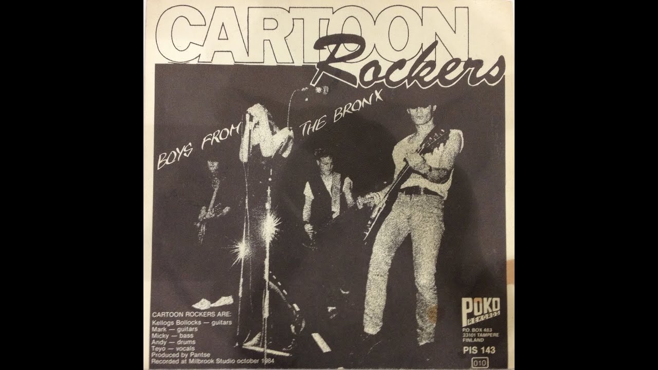 Cartoon Rockers  -  Prostitute  (FULL 7´´ 1984)