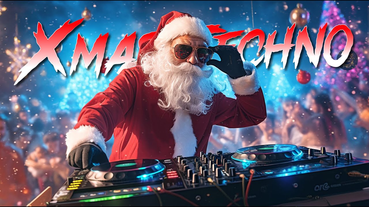 Christmas Techno Mix 2025🎅🤘Лучшие техно-ремиксы популярных рождественских песен в режиме нон-стоп🎄☃️