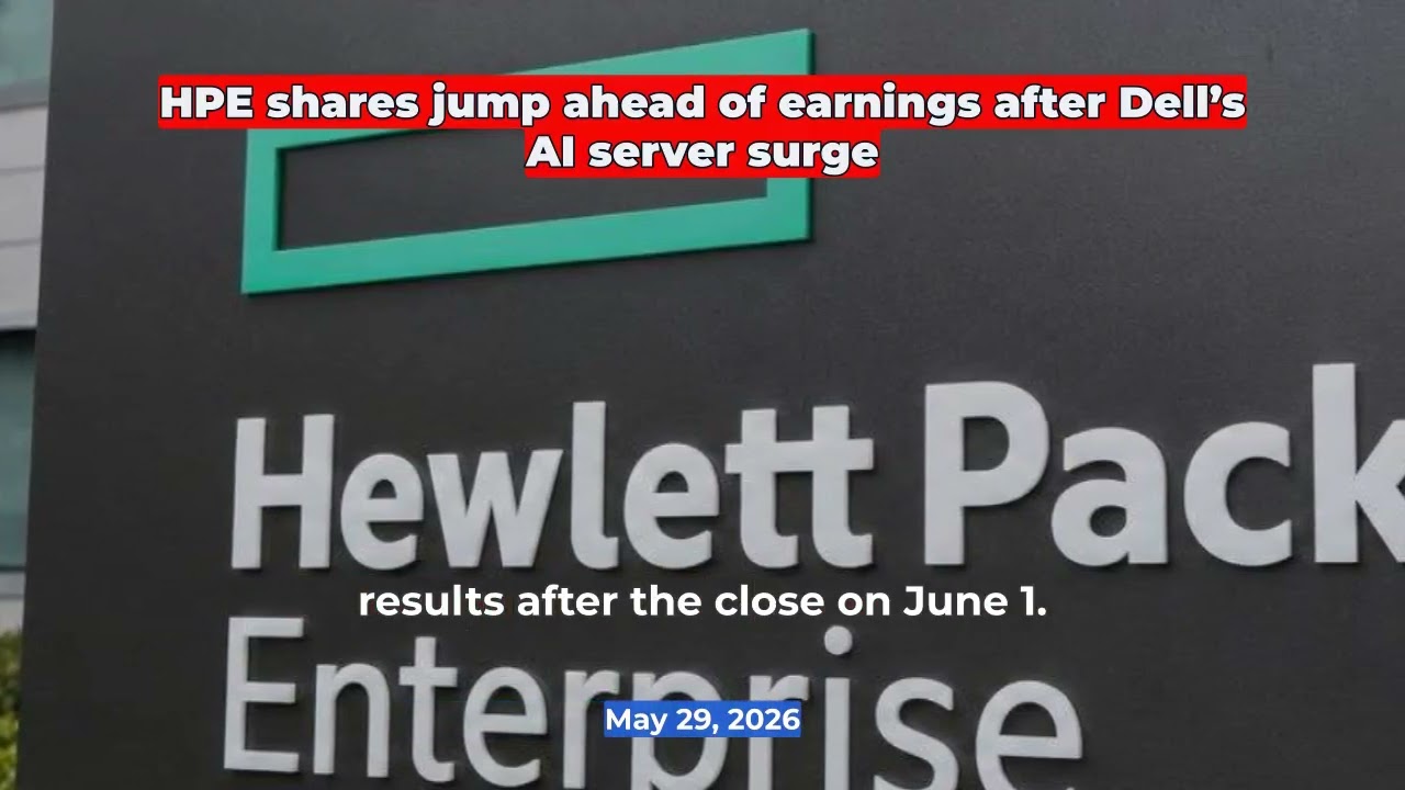 HPE shares jump ahead of earnings after Dell&rsquo;s AI server surge