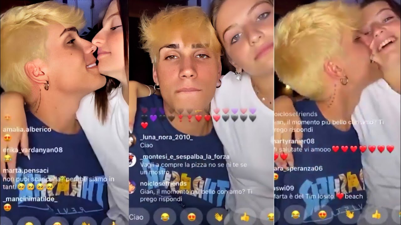 MARTA e GIAN criticati durante la diretta INSTAGRAM, GIAN annuncia una sua CANZONE?
