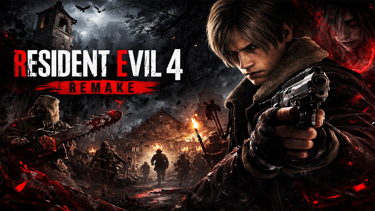 RESIDENT EVIL 4 REMAKE: SERÁ QUE CONSIGO ZERAR HOJE? 💀 (VILAREJO AO FINAL)